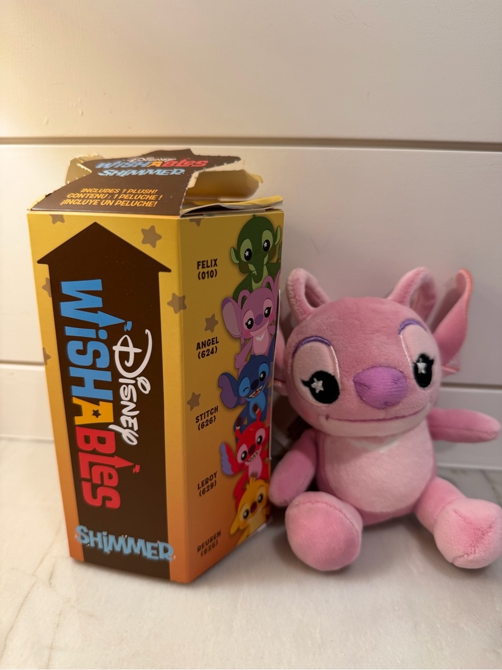 Disney Stitch Wishables Shimmer - Angel